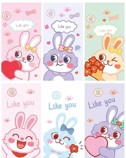 卡通小兔子图片