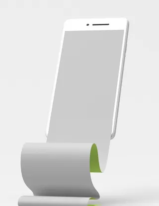 手机卷轴样机图片