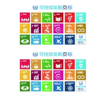 联合国可持续发展图标  中文版图片