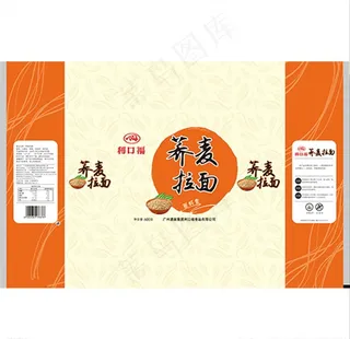 荞麦拉面袋装图片