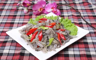 凉拌鱼皮图片
