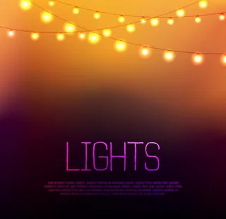 温馨节日灯图片