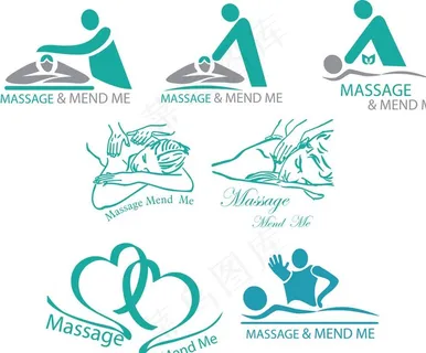 按摩LOGO图片