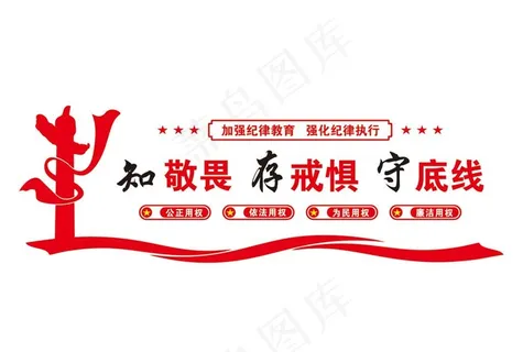 廉政文化墙图片