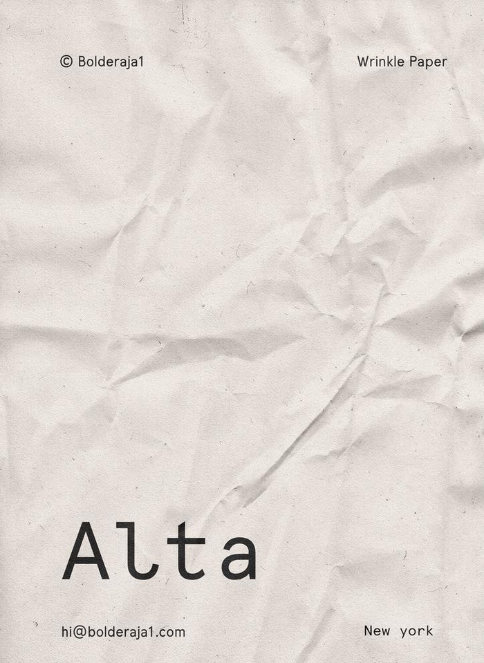 纸张褶皱样机图片