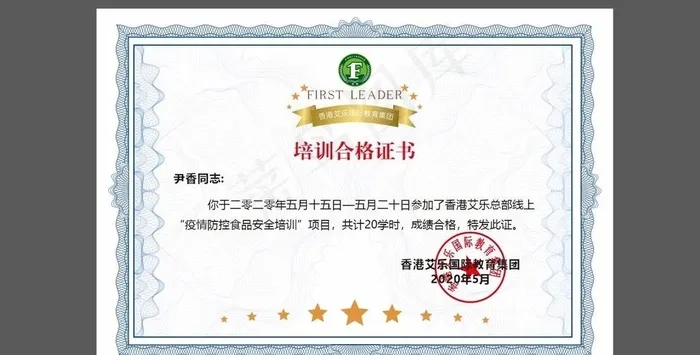 证书图片cdr矢量模版下载