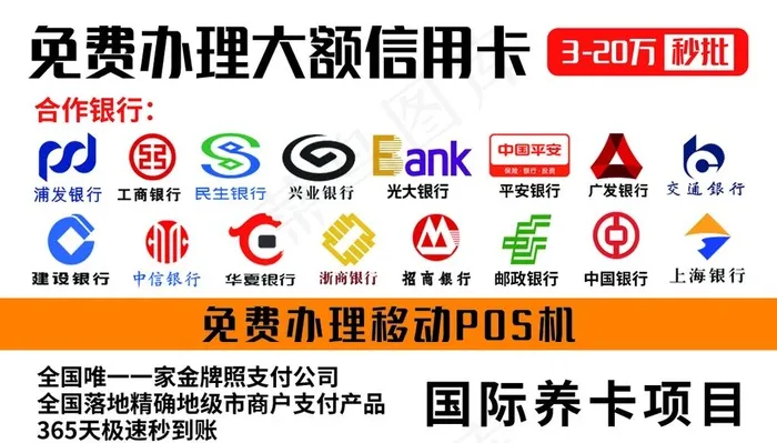 中国银联名片图片psd模版下载