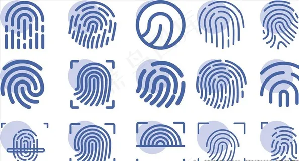 指纹识别图片