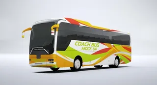 大巴车样机图片