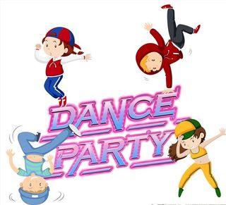 卡通儿童街舞图片