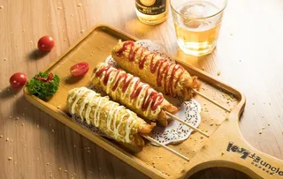 芝士热狗棒图片
