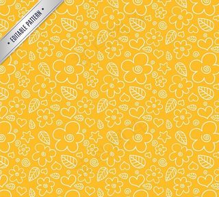 手绘花朵图案图片