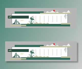 党建文化墙 图片