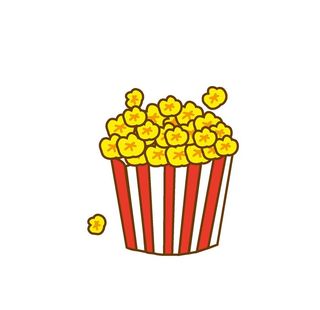 矢量卡通爆米花图片