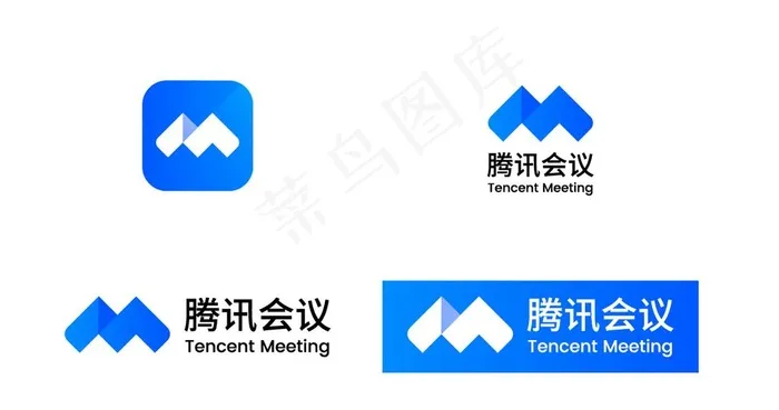 腾讯会议LOGO logo矢量图片ai矢量模版下载