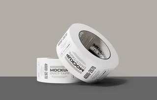 纸胶样机胶带图片