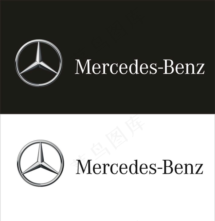 奔驰车标图片