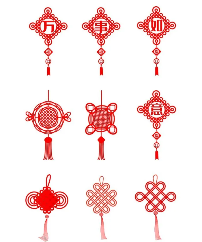 中国结图片(2362x2925)psd模版下载