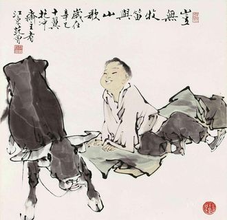 牧笛与山歌（高清）图片