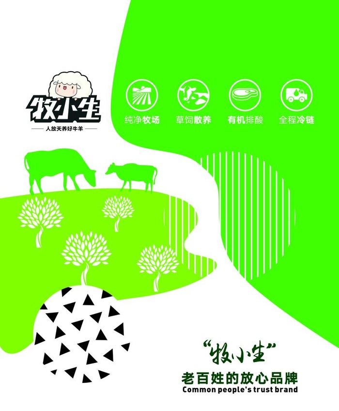 牛羊肉海报图片