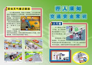 行人须知交通安全常识图片