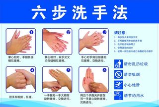 洗手法图片