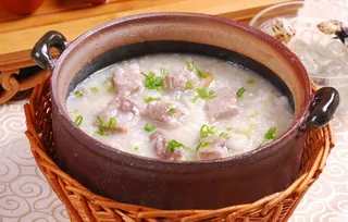 排骨煲仔粥图片