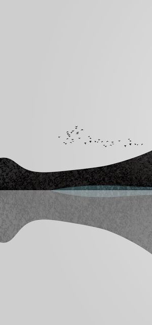 禅意意境山水装饰画图片