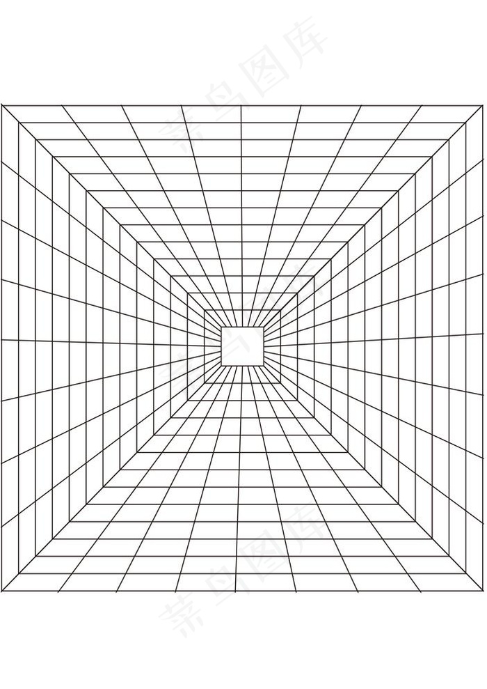 网透视格图片psd模版下载