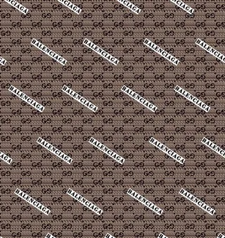 大牌字母底纹印花图片