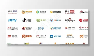 知名媒体logo图片