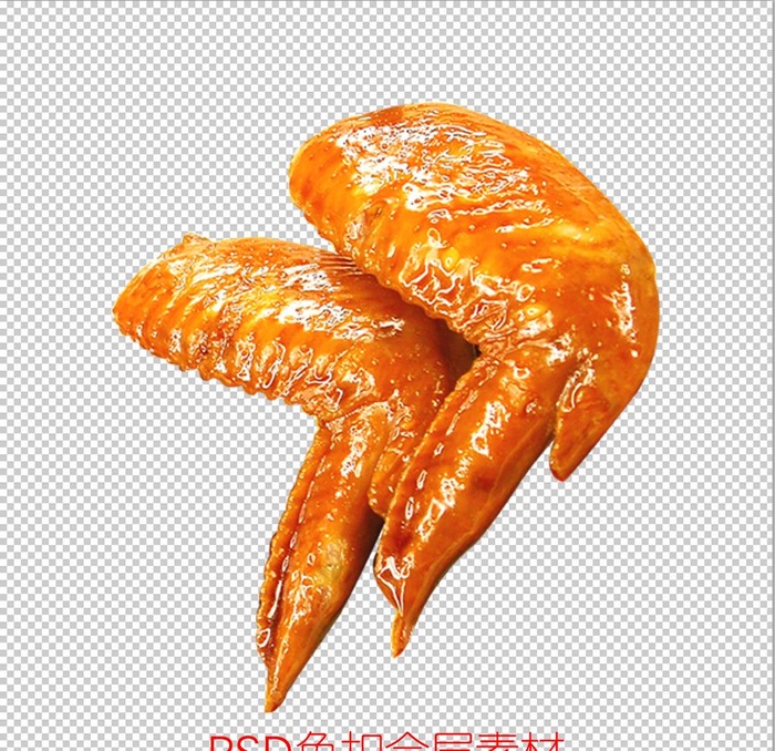 鸡翅图片(1772x1772)psd模版下载
