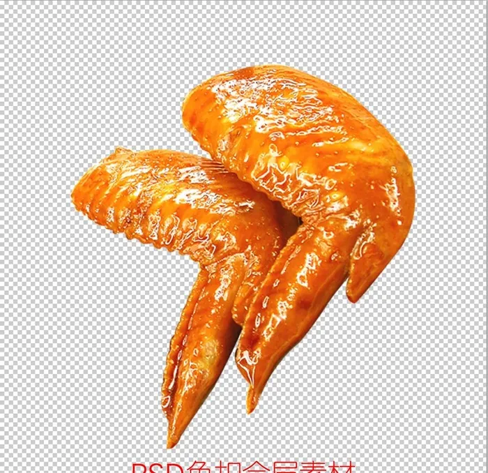鸡翅图片(1772x1772)psd模版下载