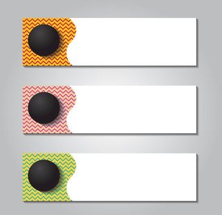 孟菲斯条纹背景横幅图片