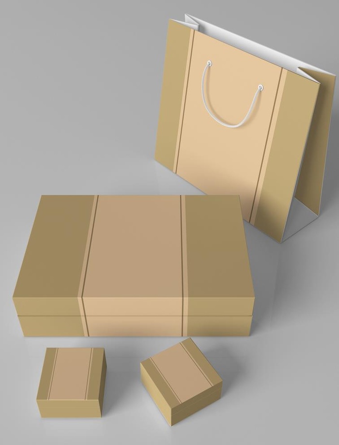 茶叶包装样机图片