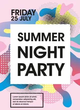 创意几何宣传海报图片素材