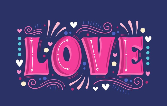 心形 LOVE 婚庆 情人节图片ai矢量模版下载