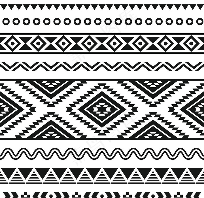 古典民族花纹图片