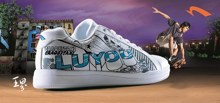 运动鞋海报图片