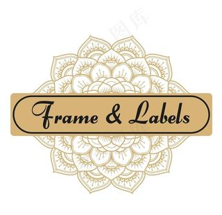 简约欧式花纹图片