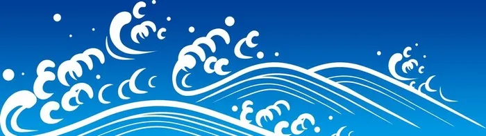 海浪图片(5000x1561)psd模版下载
