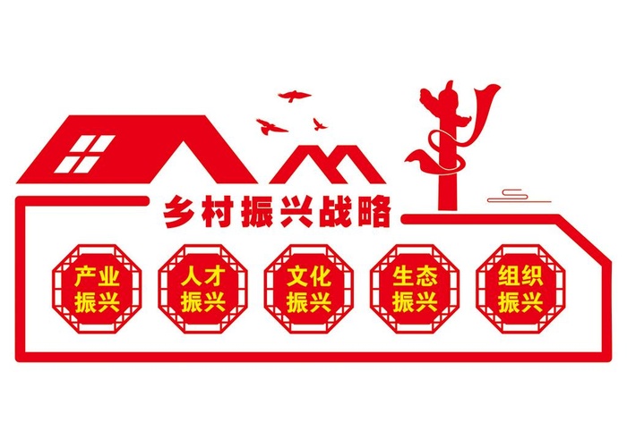 乡村振兴图片cdr矢量模版下载