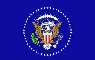 美国总统旗图片