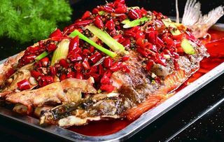 烤全鱼图片