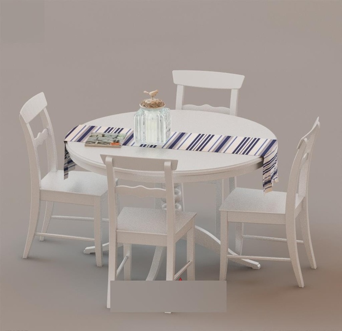 餐桌椅模型图片