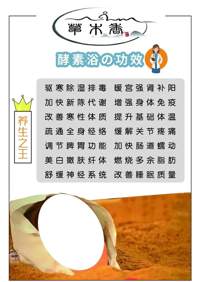 酵素浴功效图片(5138x7500)psd模版下载