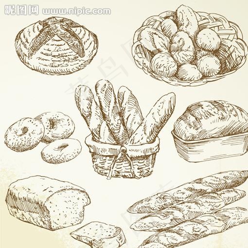 手绘食物图片