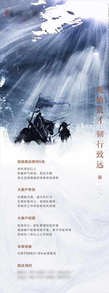 招聘 聘图片(2667X6611(DPI:300))ai矢量模版下载