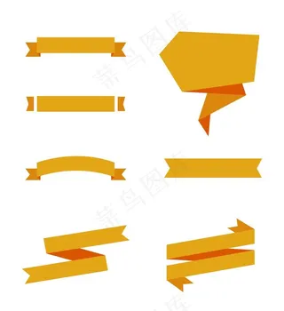 丝带 标题框图片