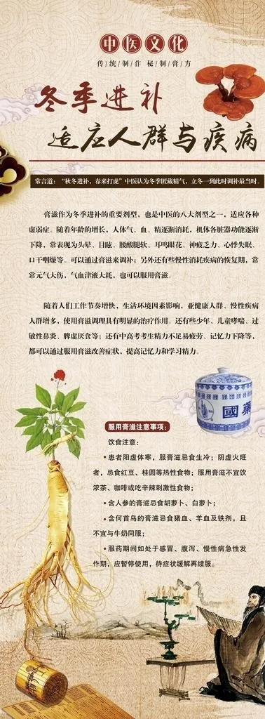 中医展架图片(3543x8859)psd模版下载